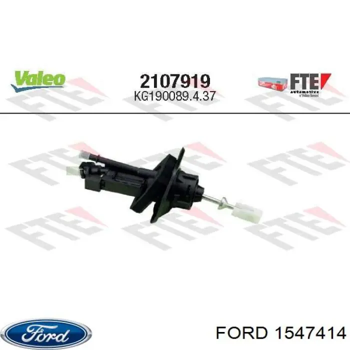 Comprar 2107919 VALEO Cilindro maestro de embrague