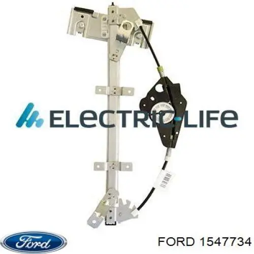 Mecanismo de elevalunas delantero izquierdo FD340W024 Prasco