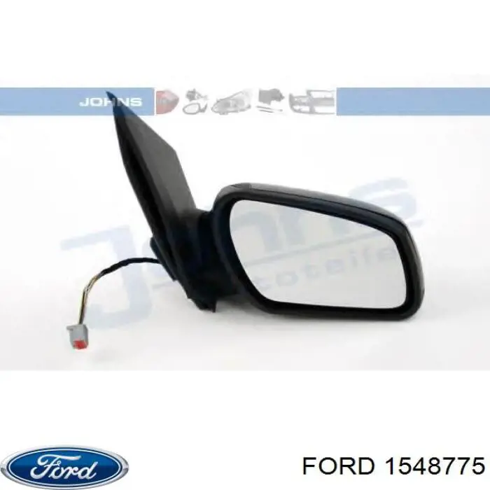 1444262 Ford espejo retrovisor derecho