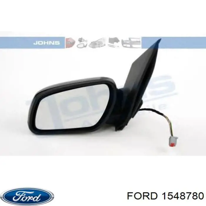 1548780 Ford espejo retrovisor izquierdo