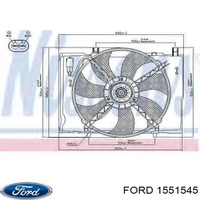 Cubierta protectora de la dirección Ford 1551545 precio, desde 22,11 EUR