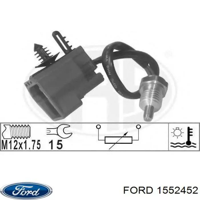 1552452 Ford sensor de temperatura del refrigerante