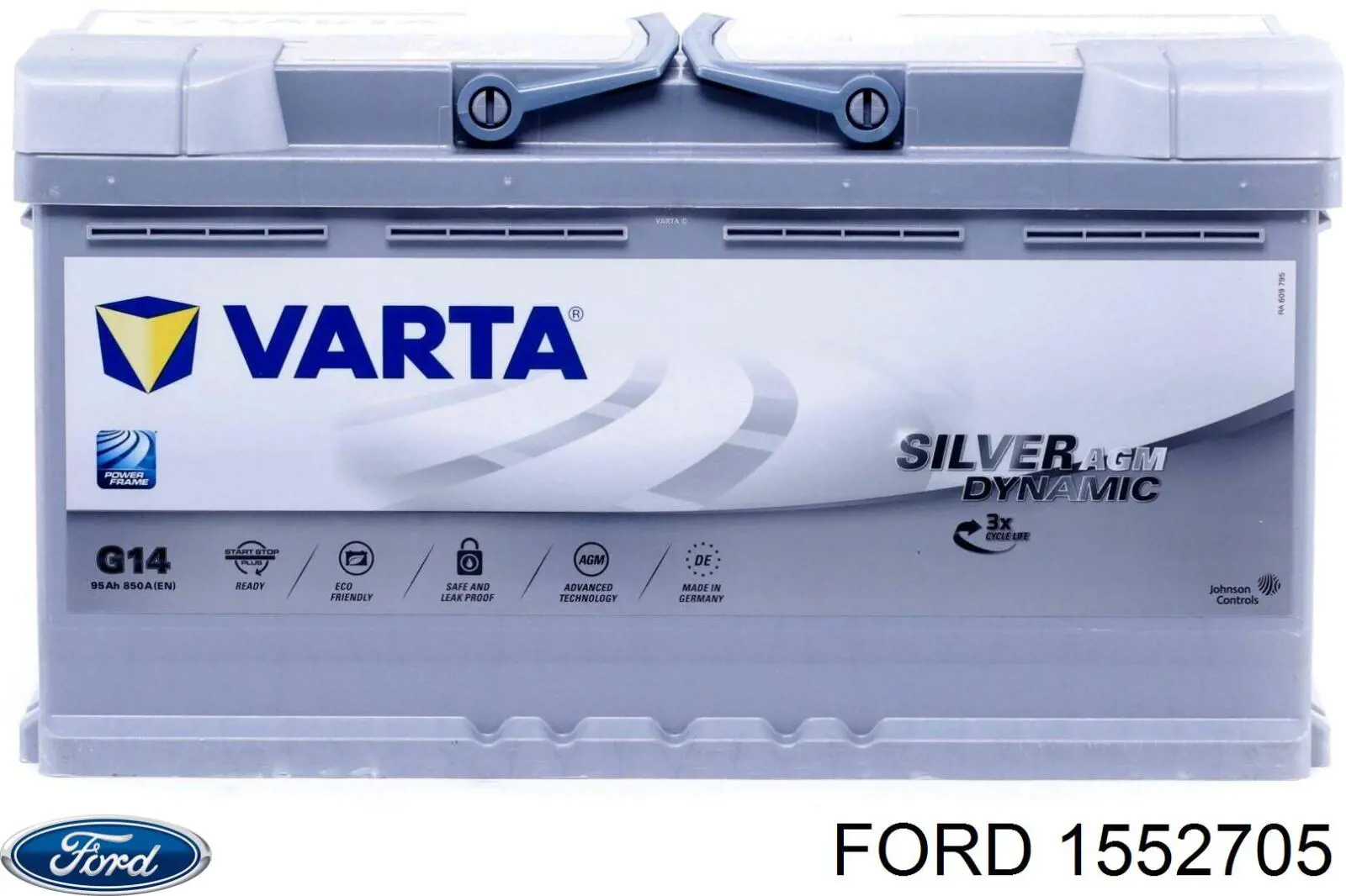 Batería de Arranque Ford (1552705)