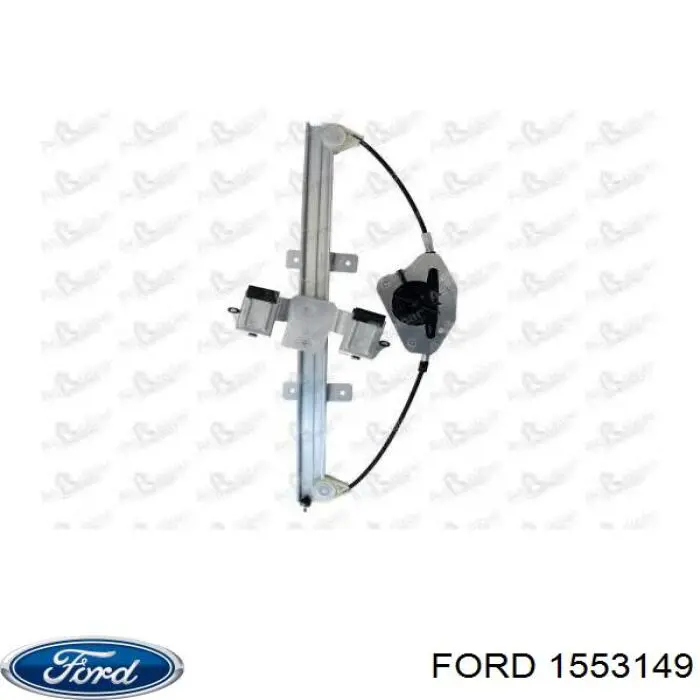 1553149 Ford mecanismo de elevalunas, puerta delantera izquierda
