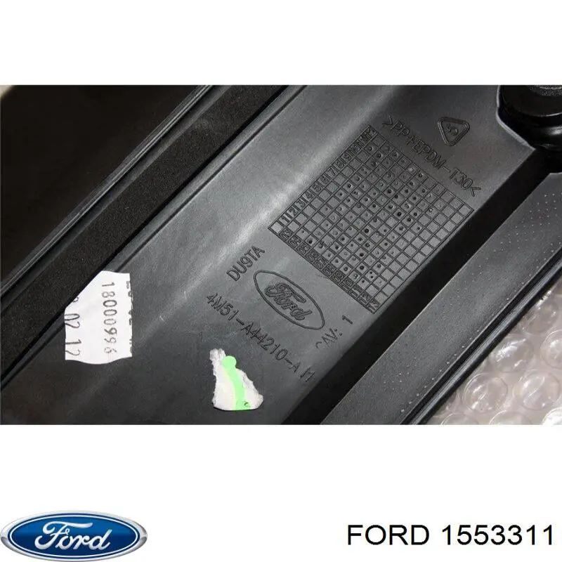 Alerón de maletero para Ford Focus (DA)