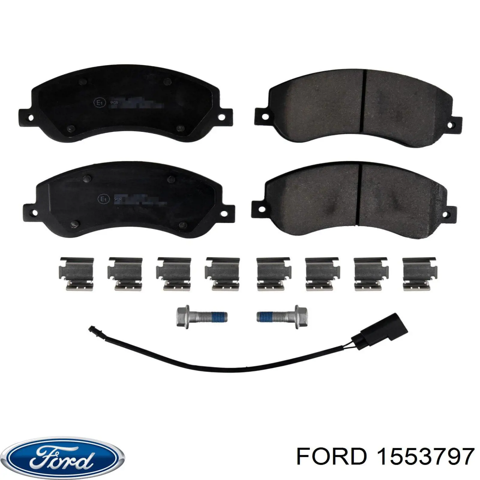 Pastillas de freno delanteras Ford Transit 6 V347/8