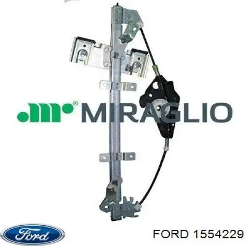 1554229 Ford mecanismo de elevalunas, puerta delantera derecha