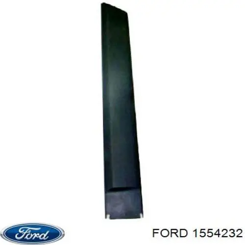 1499148 Ford moldura de puerta trasera izquierda