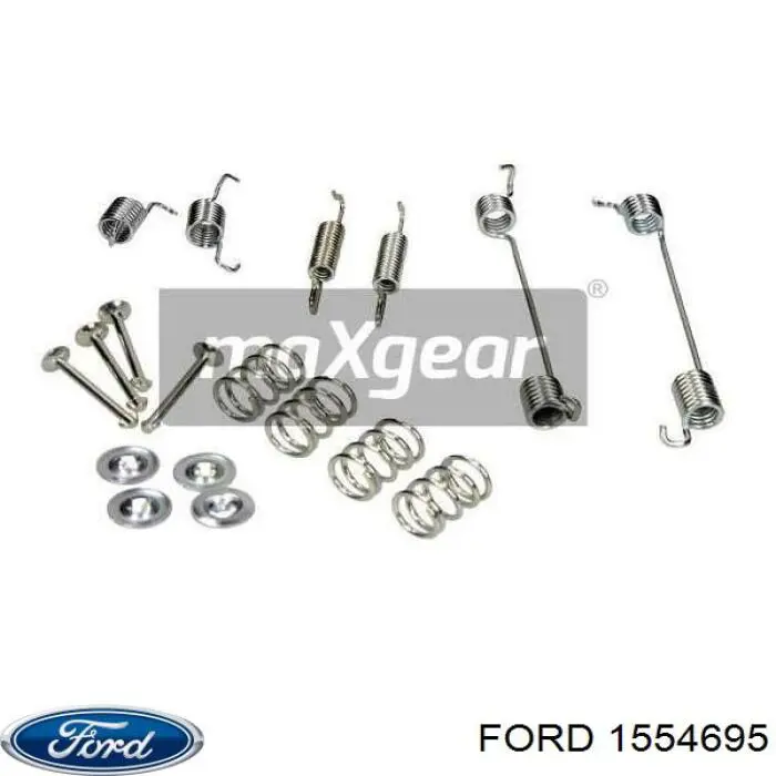 1554695 Ford kit de montaje, zapatas de freno traseras