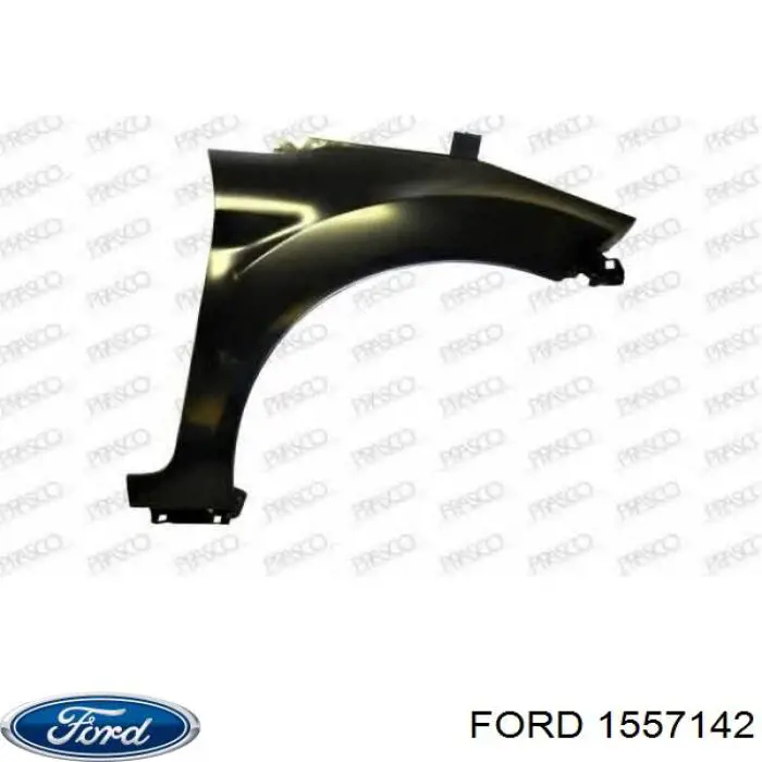 Guardabarros delantero izquierdo para Ford Fiesta (CB1)