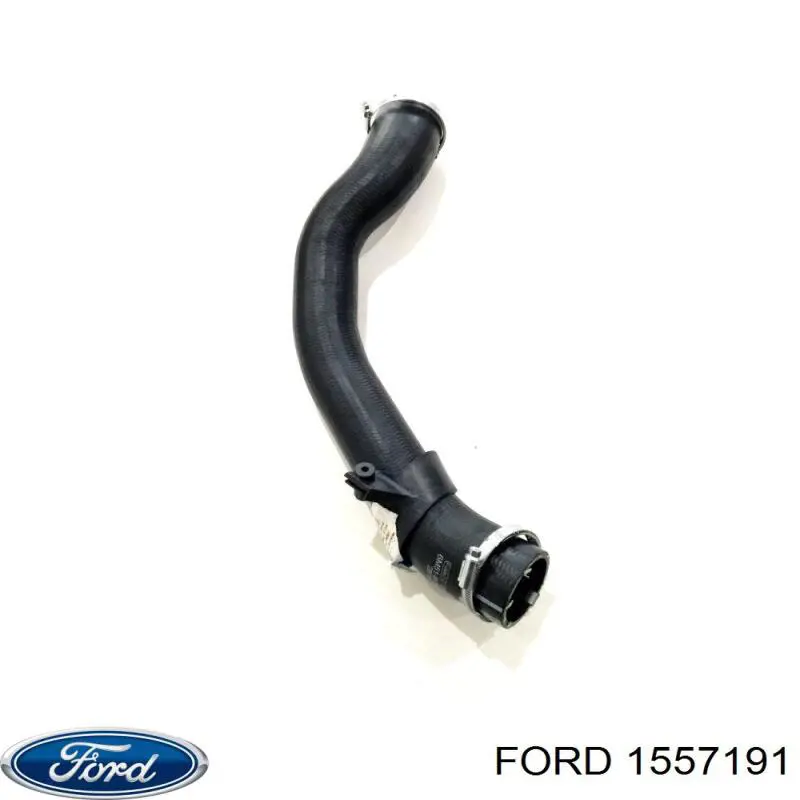 1557191 Ford tubo flexible de aire de sobrealimentación derecho