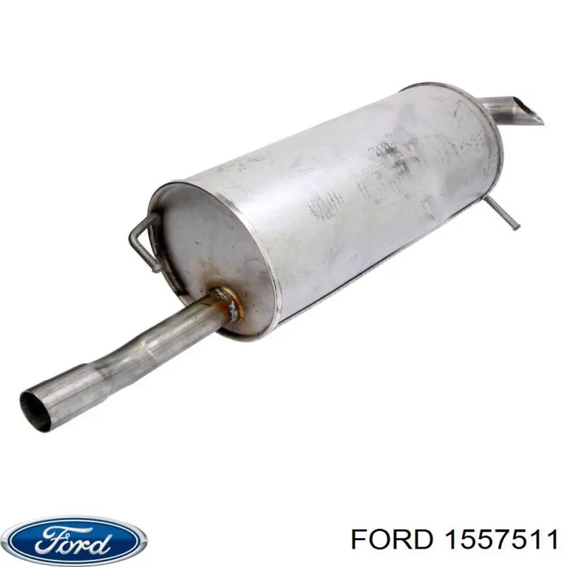 Silenciador trasero C20140100A Ford