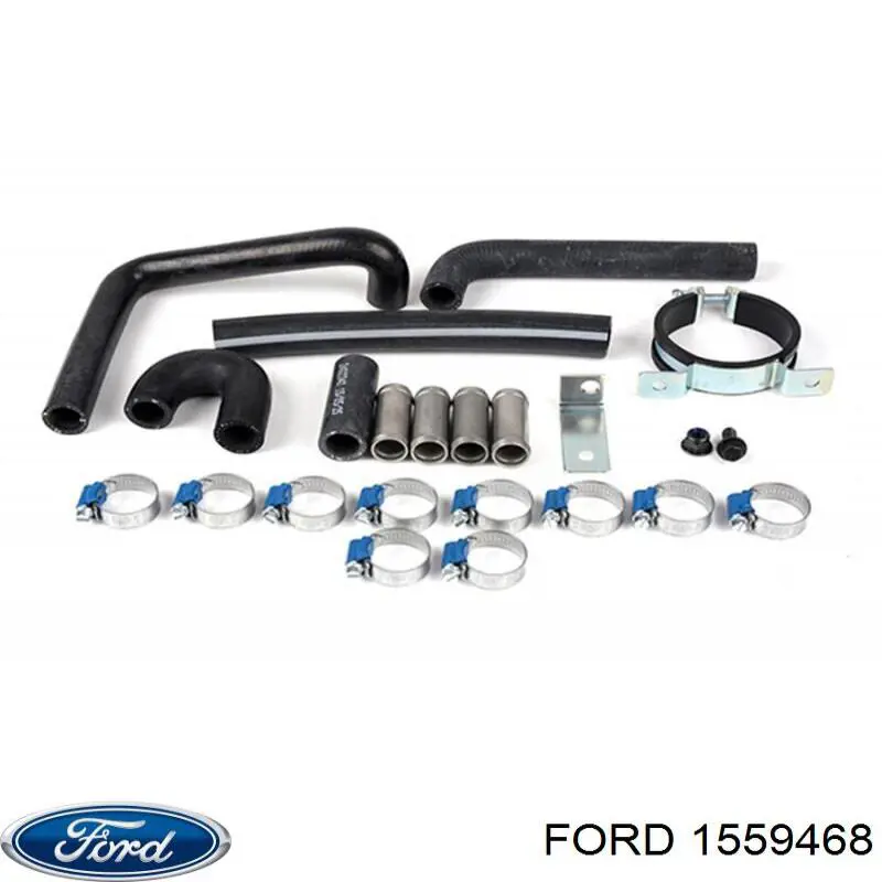 1523400 Ford soporte del radiador superior