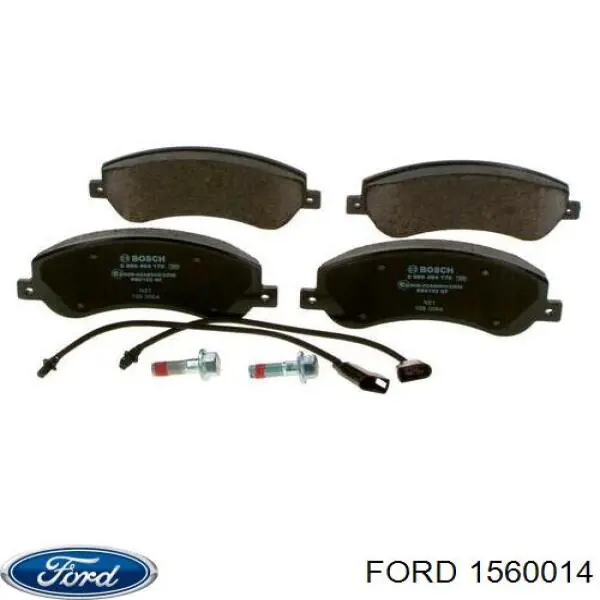 Pastillas de freno delanteras Ford Transit 6 V347/8