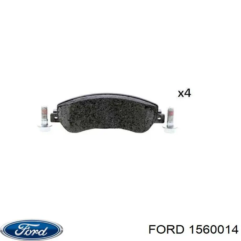 Pastillas de freno delanteras Ford Transit 6 V347/8