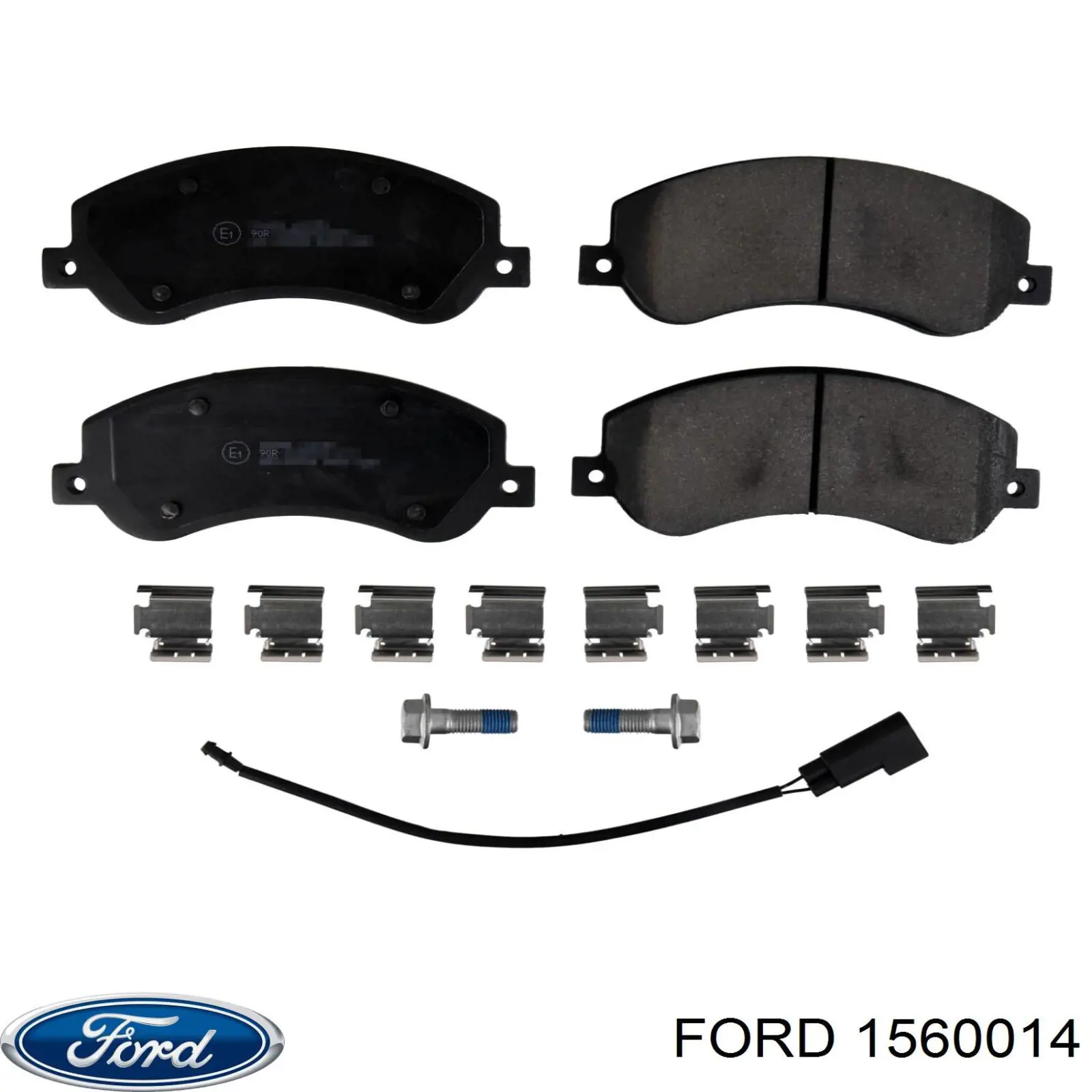 1560014 Ford pastillas de freno delanteras