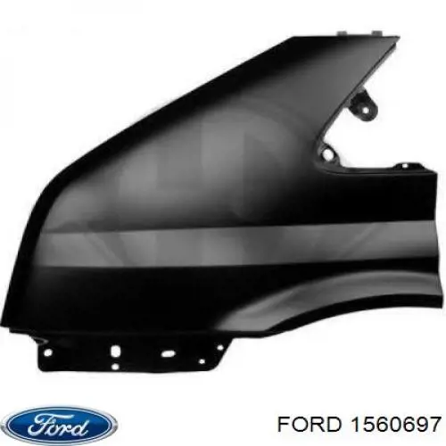 Guardabarros delanteros derecho Ford 1560697 precio, desde 58,75 EUR