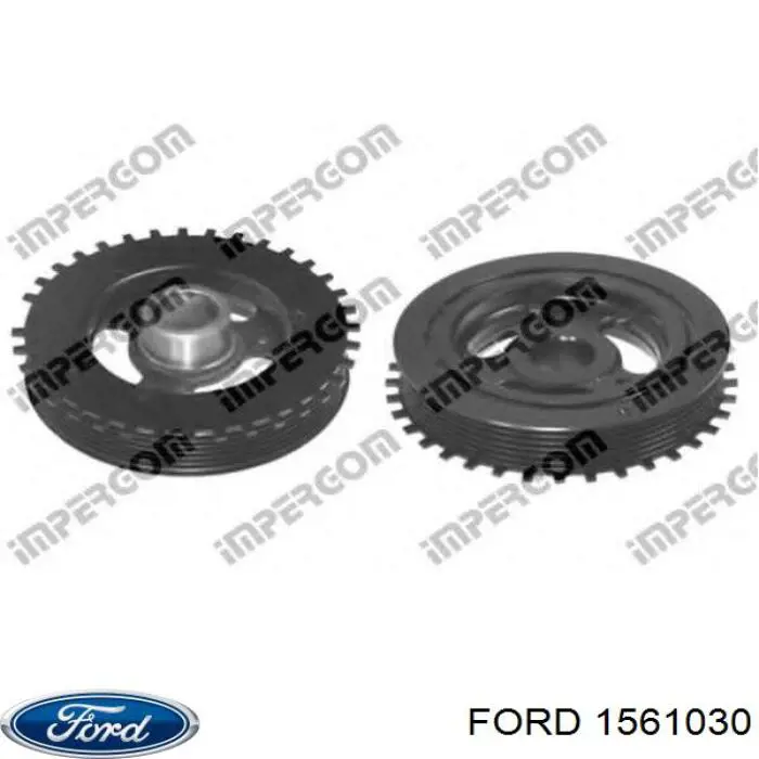 Polea de cigüeñal 1S7G6316CB Ford