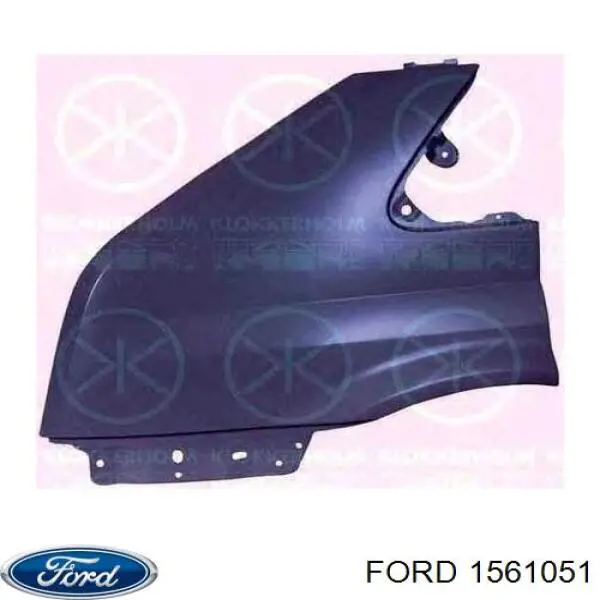 1370603 Ford guardabarros delantero izquierdo