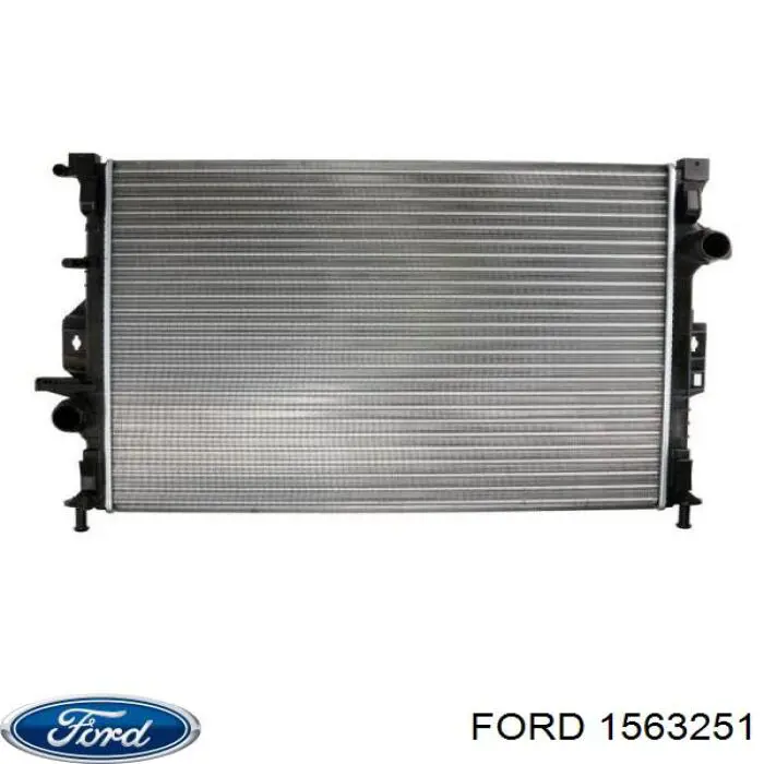 1563251 Ford radiador