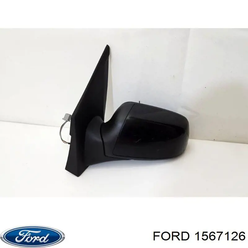 1567126 Ford espejo retrovisor izquierdo