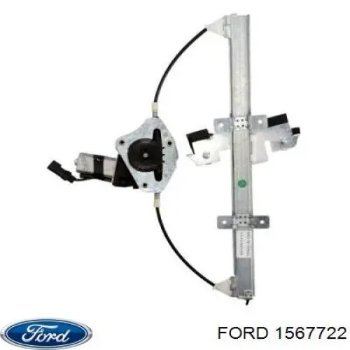 1567722 Ford mecanismo de elevalunas, puerta delantera derecha