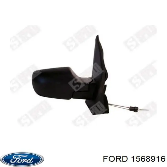 1568916 Ford espejo retrovisor derecho
