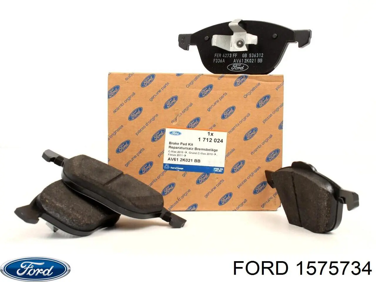 Freno de disco delantero Ford Focus 3 CB8