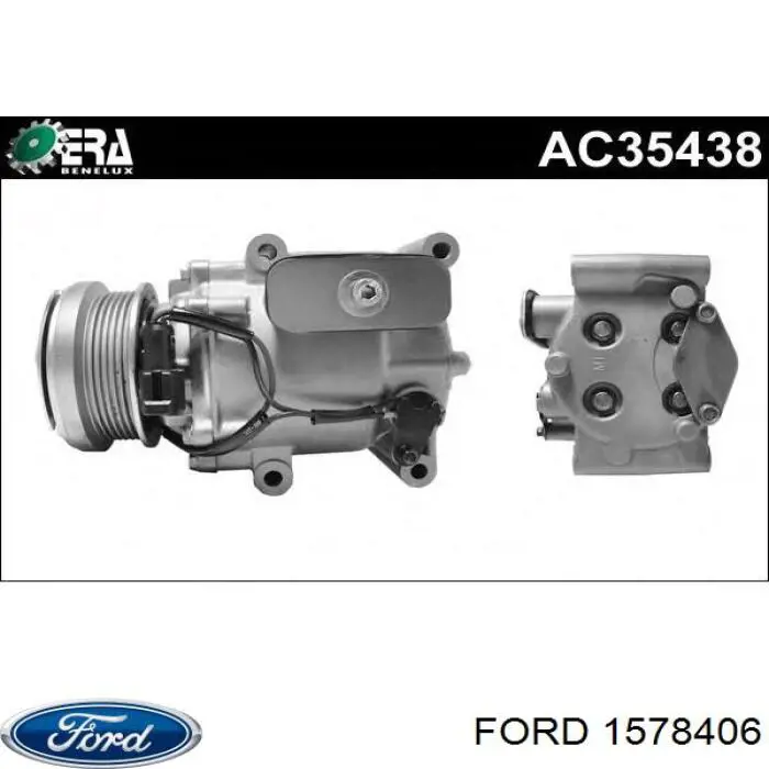 1578406 Ford compresor de aire acondicionado