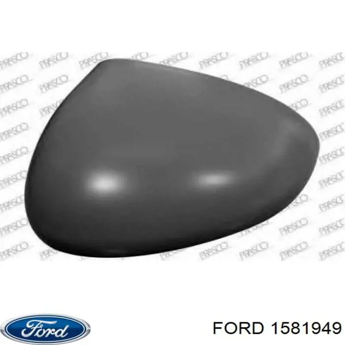 1581949 Ford espejo retrovisor izquierdo