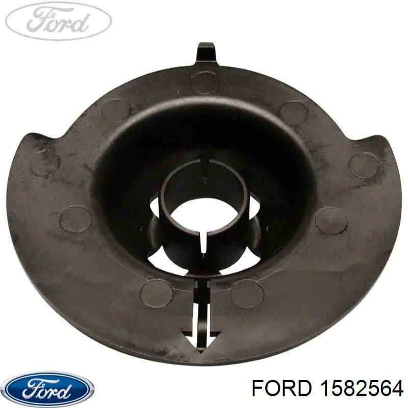 Caja de muelle, Eje trasero, inferior para Ford Fiesta (CB1)