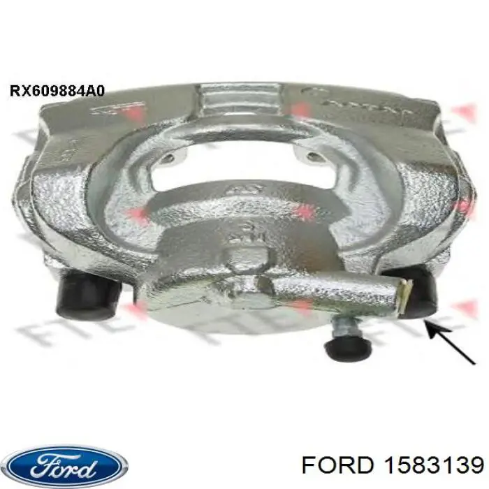 Pinza de freno delantera derecha Ford 1583139 precio, desde 53,72 EUR
