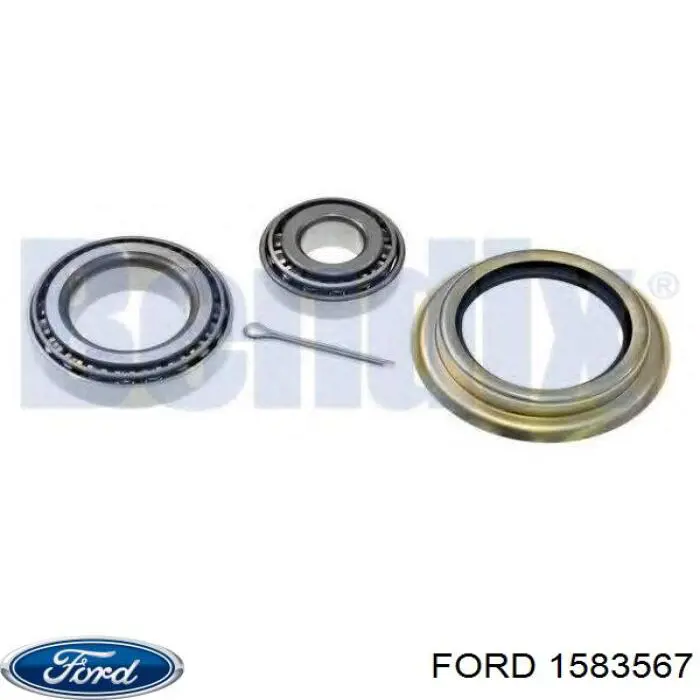 1583567 Ford cojinete de rueda delantero