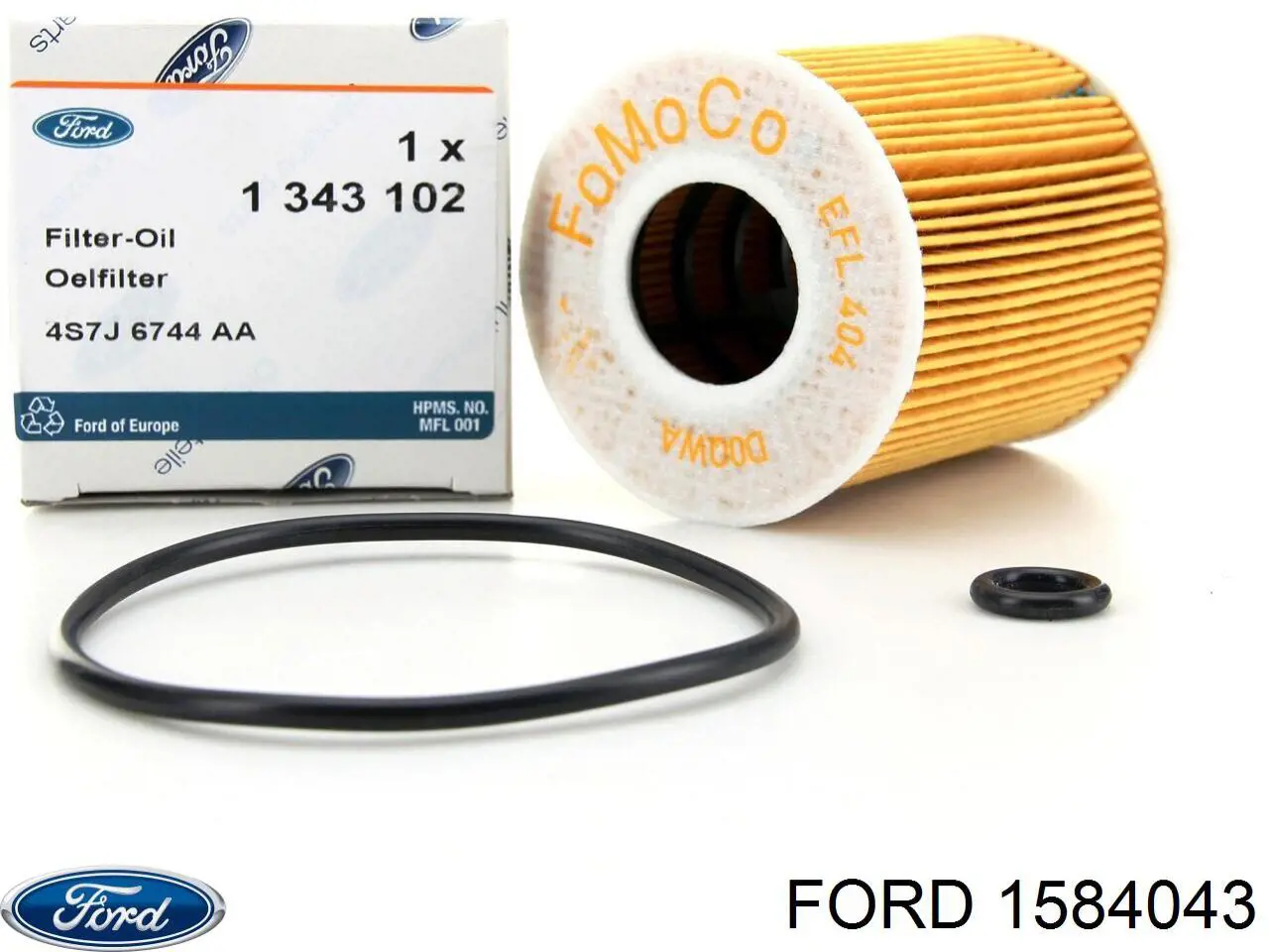 Comprar 1584043 Ford Bomba de agua para motor