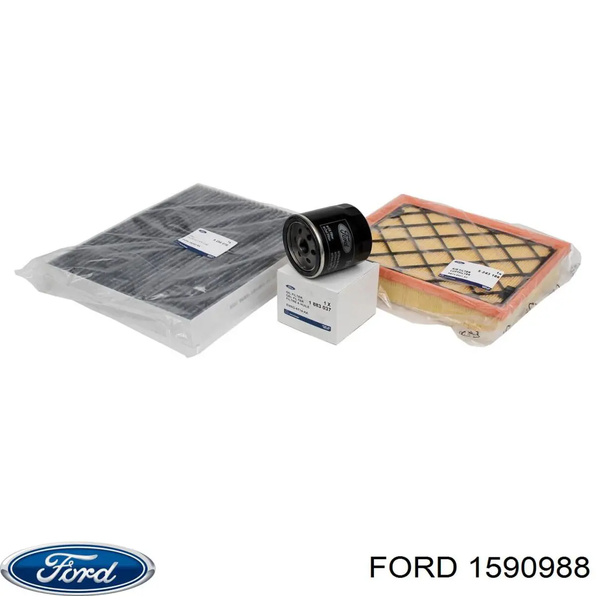 1590988 Ford líquido de dirección hidráulica