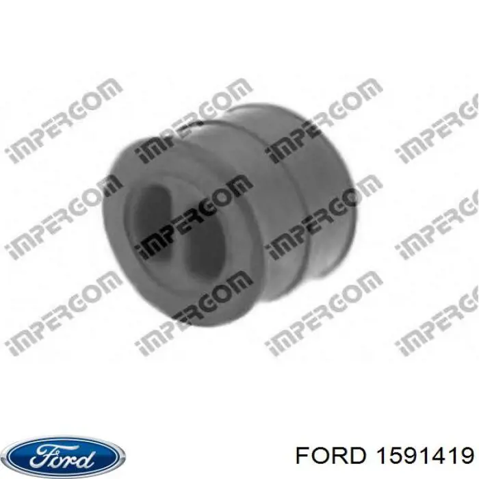 Soporte escape 00093 Metalcaucho
