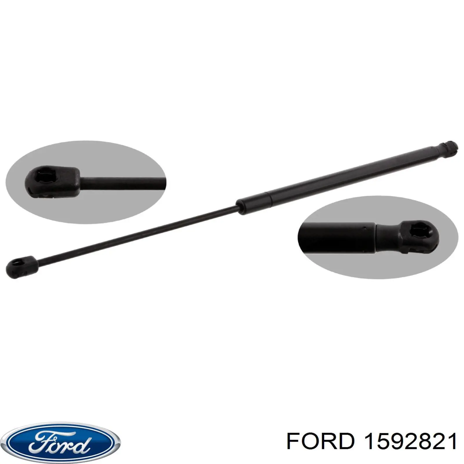 1592821 Ford amortiguador maletero