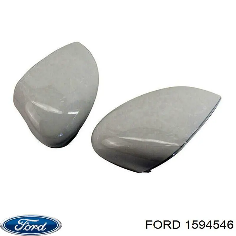 1594552 Ford cubierta de espejo retrovisor izquierdo