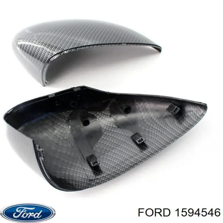 1594552 Ford Cubierta de espejo retrovisor izquierdo