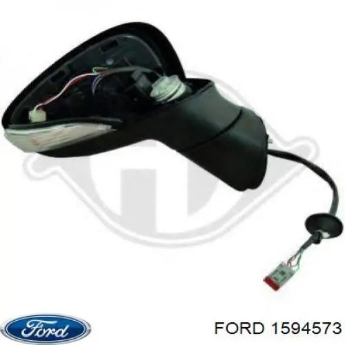 1594573 Ford espejo retrovisor derecho