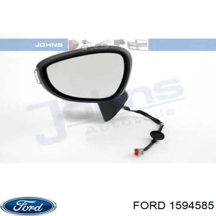 1753825 Ford espejo retrovisor izquierdo