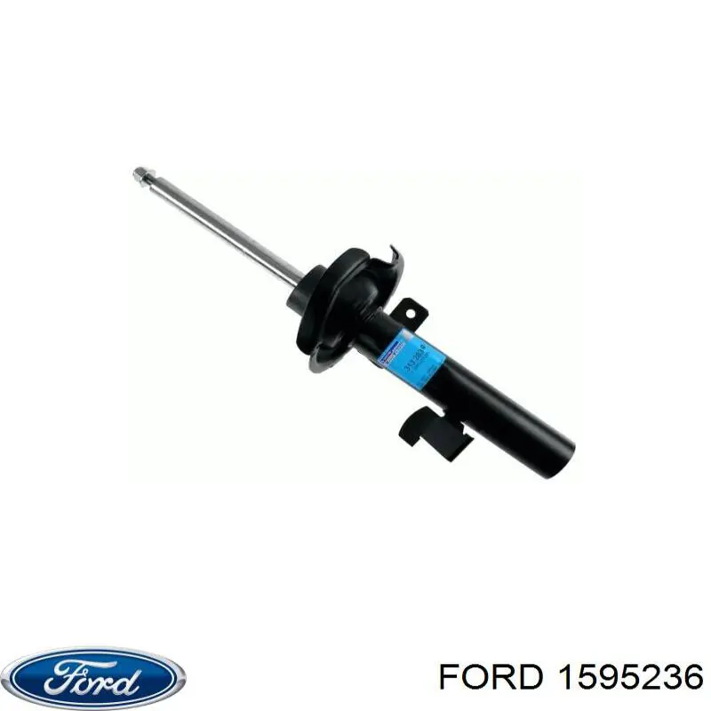 1595236 Ford amortiguador delantero izquierdo