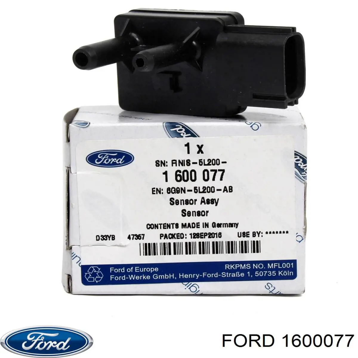 Comprar 1600077 Ford Sensor de presion gases de escape