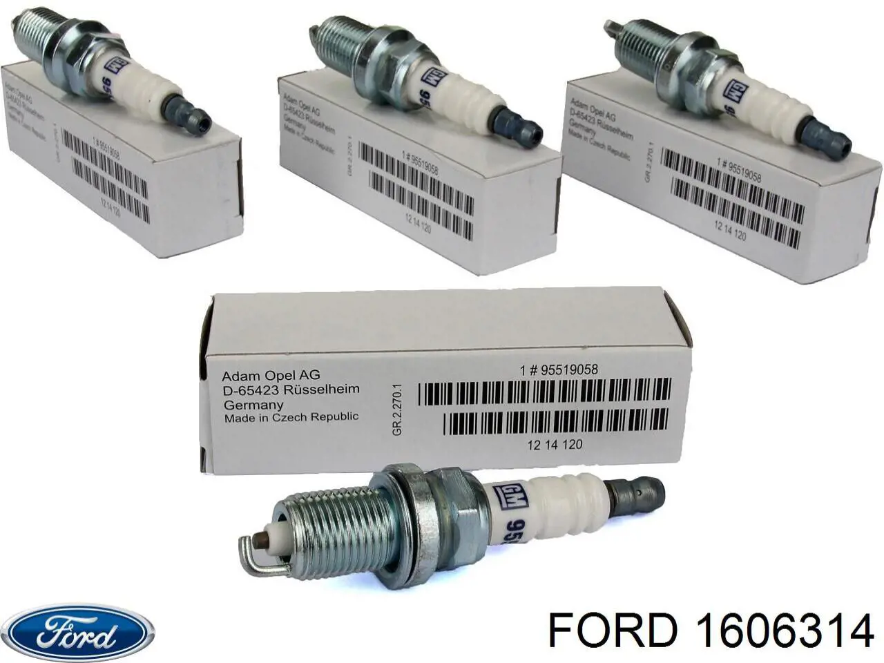 1606314 Ford kit de correa de distribución