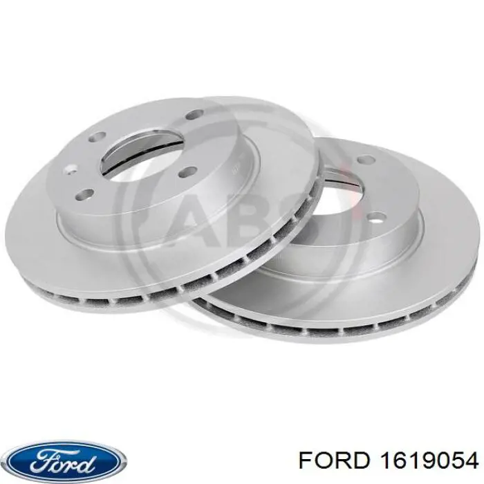 1619054 Ford disco de freno delantero