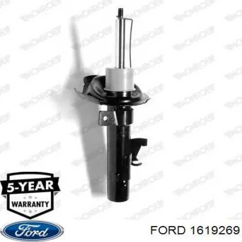 Amortiguador delantero derecho 1619269 Ford