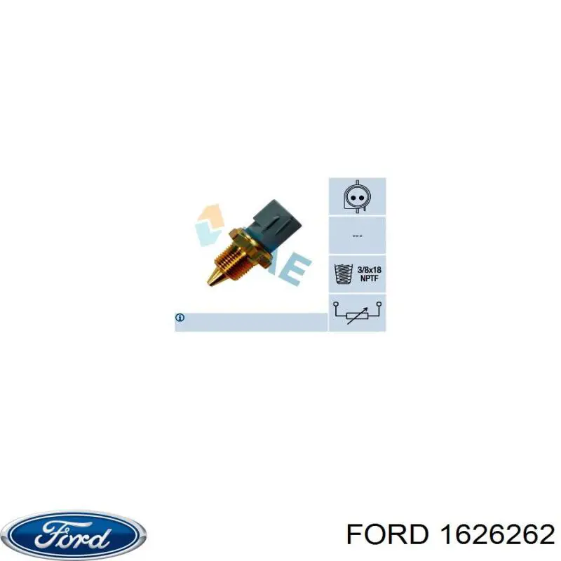 1626262 Ford sensor de temperatura