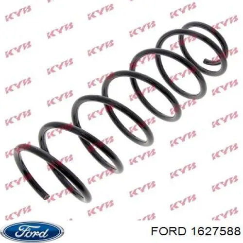 Muelle de suspensión eje delantero Ford Sierra 1 GBC