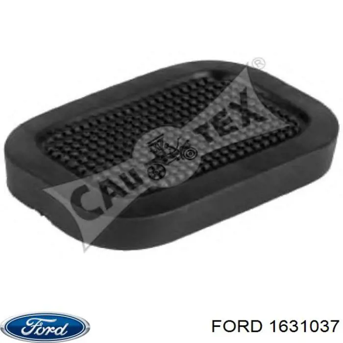 1631037 Ford revestimiento del pedal, pedal de embrague