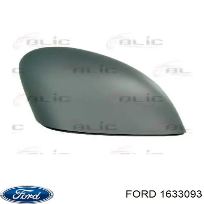 1633093 Ford cubierta de espejo retrovisor izquierdo